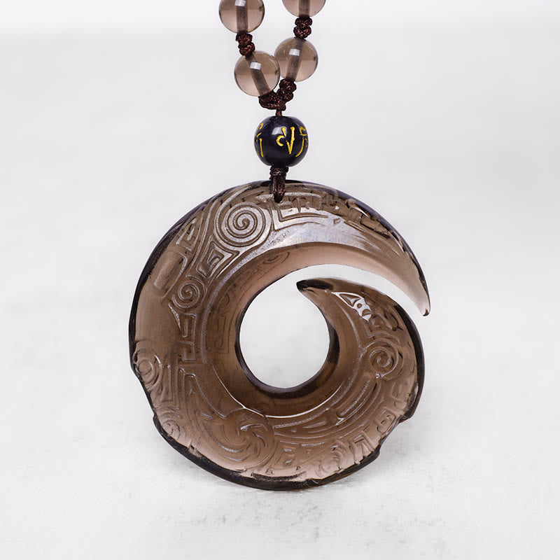 Black Obsidian Ice Obsidian Necklace