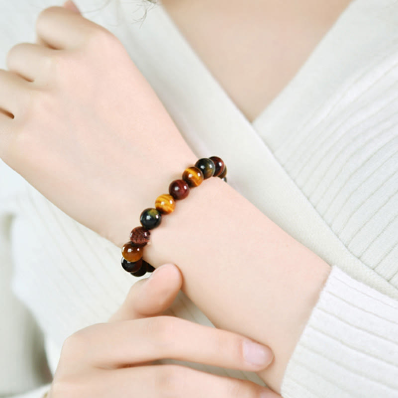 8–16mm Tiger's Eye Bead Bracelet