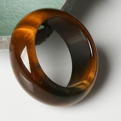 Tiger's Eye Stone Ring
