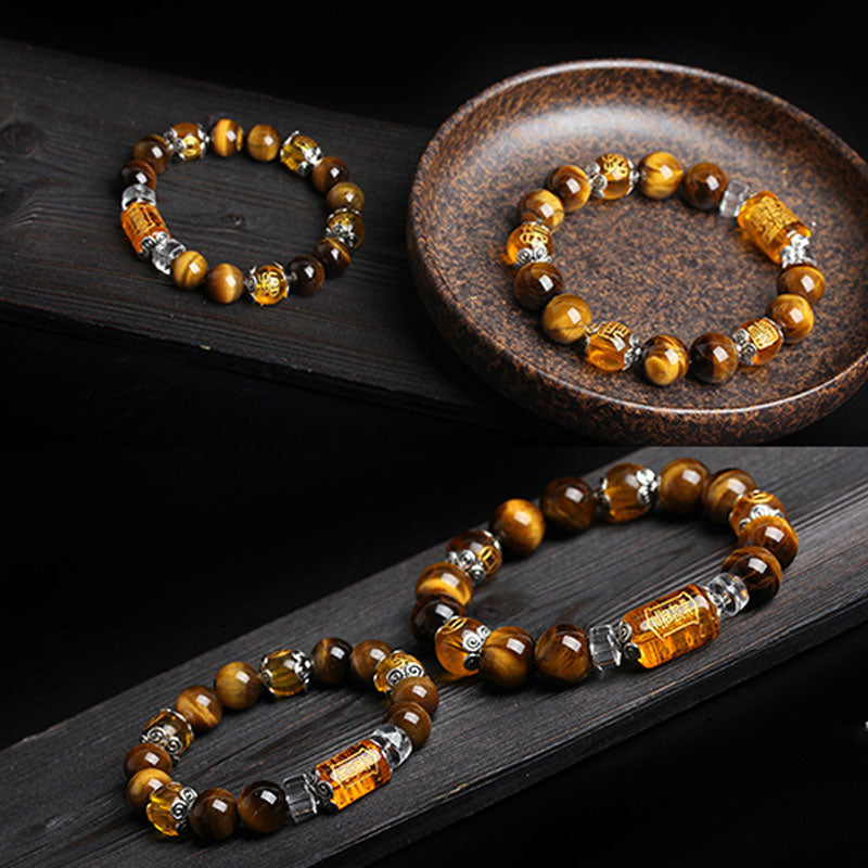 Tiger's Eye Bead Bracelet