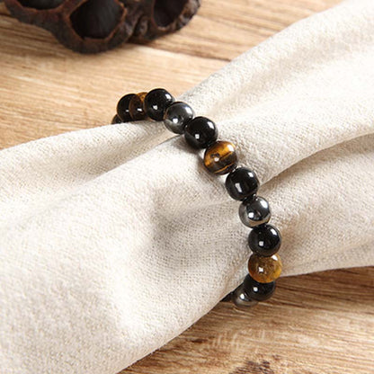 Tibetan Tiger's Eye Jewelry Set