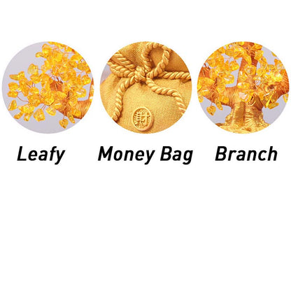 Citrine Money Tree Gemstone Decor