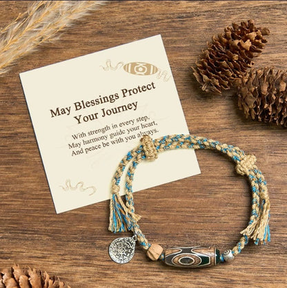 Dzi Bead String Bracelet by Worn Within