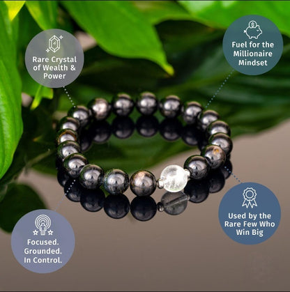 Hypersthene Bead Bracelet