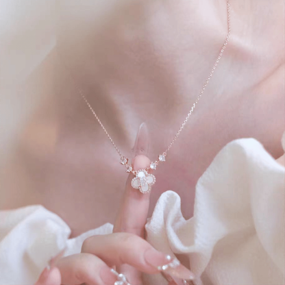"Sakura Blossom Promise" Jewelry Set | Necklace, Bracelet, Ring, 925 Sterling Silver