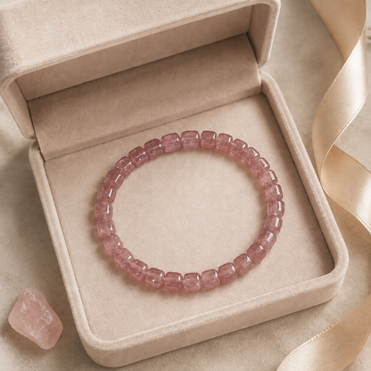 Rose Stillness Crystal Bracelet