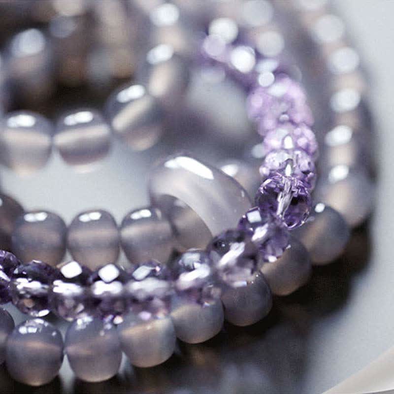 Amethyst Meditationsarmband