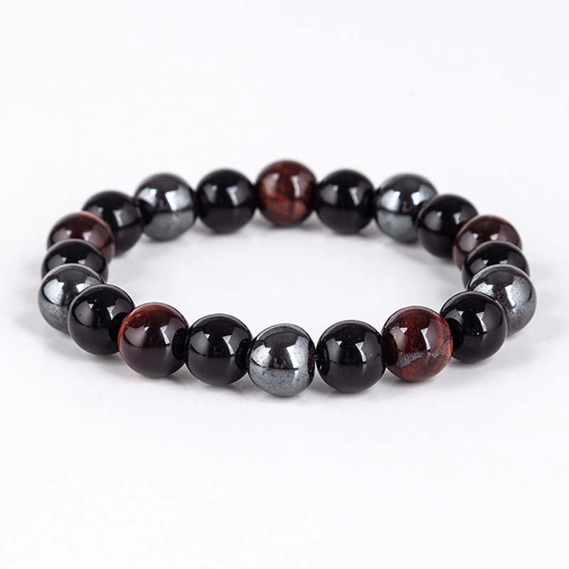 Tibetan Tiger's Eye Jewelry Set