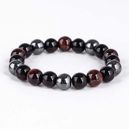 Tibetan Tiger's Eye Jewelry Set