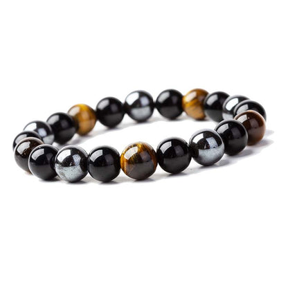 Tibetan Tiger's Eye Jewelry Set