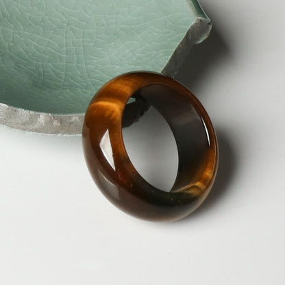 Tiger's Eye Stone Ring