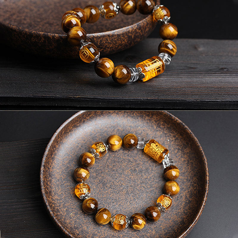Tiger's Eye Bead Bracelet