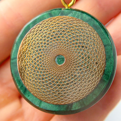 Magnetic Energy Talisman back