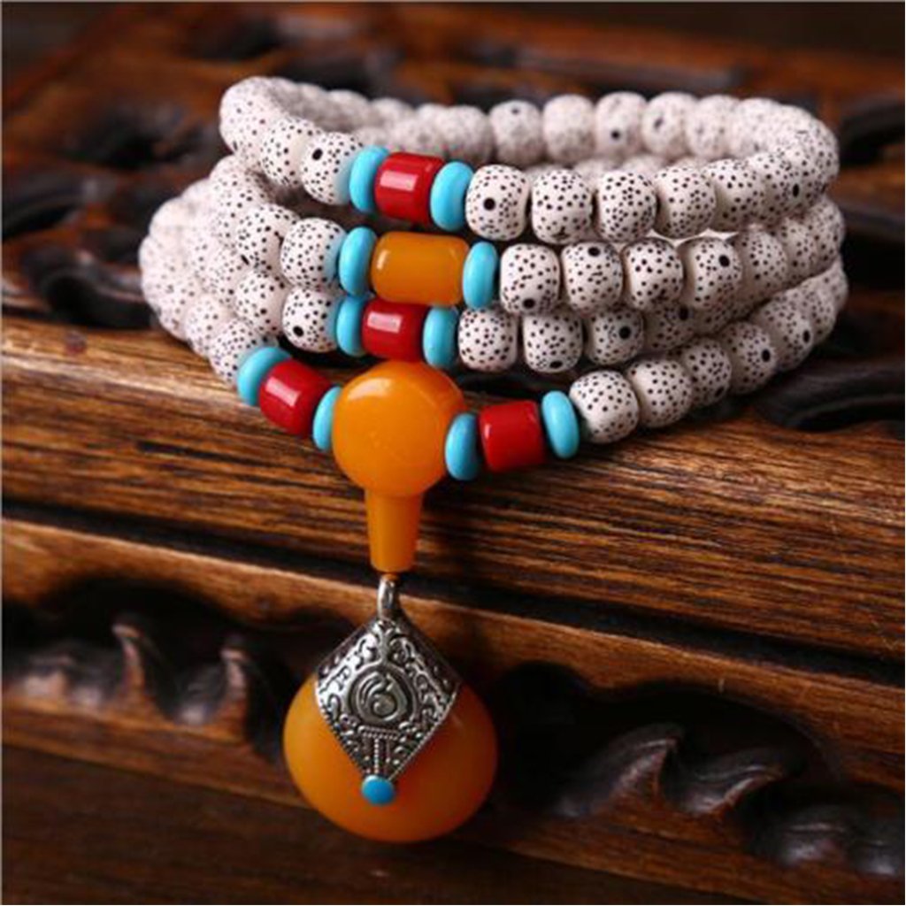 Bodhi Seeds Tibetan Mala by Worn Within