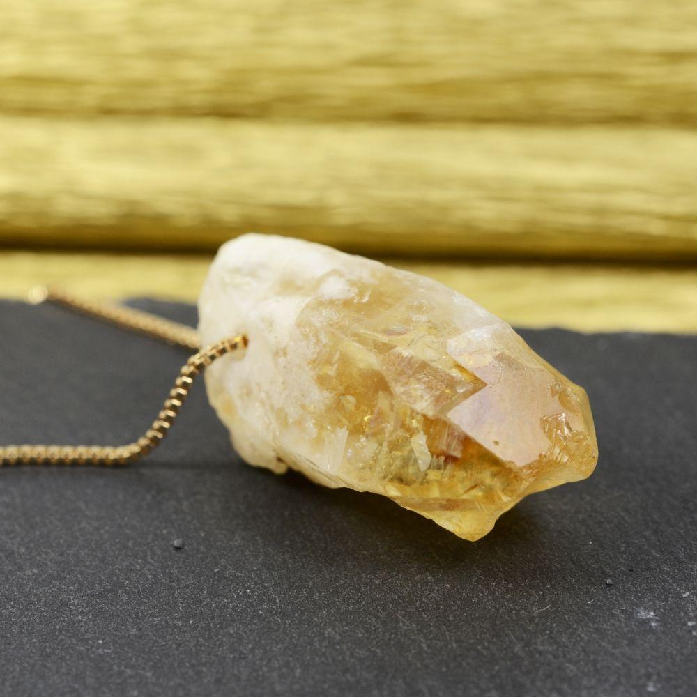 Crystal Protection Necklace -  Energy Protection You Can Wear